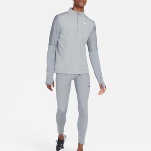 Nike Dri-FIT Men's 1/2-Zip Running Top‎ size Grey